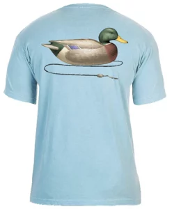 RIG'EM Right Decoy T-Shirt - Blue - Large #015DBL