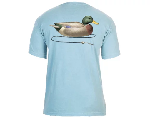 RIG'EM Right Decoy T-Shirt - Blue - Large #015DBL