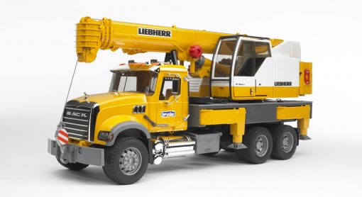 Bruder MACK Granite Liebherr Crane Truck #BT2818