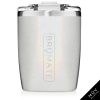 BruMate Rocks Tumbler 12oz Glitter White #LB12GW