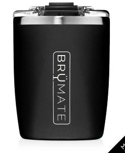 BruMate Rocks Tumbler 12oz Matte Black #LB12MB