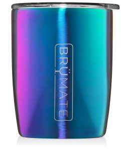 BruMate Rocks Tumbler 12oz Rainbow Titanium #LB12ELE