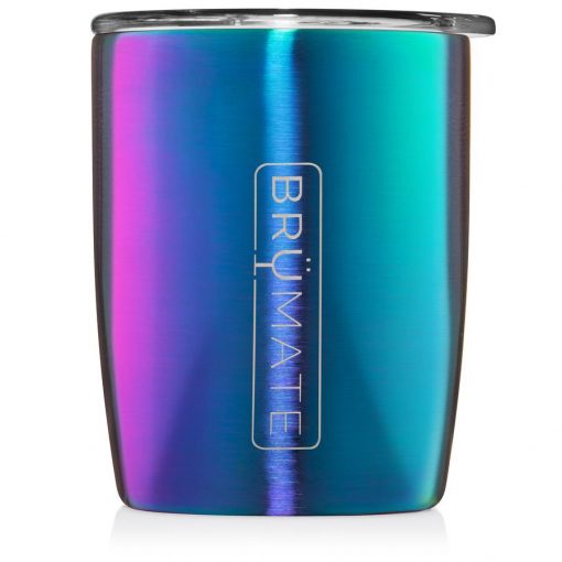 BruMate Rocks Tumbler 12oz Rainbow Titanium #LB12ELE