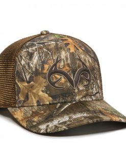 Outdoor Cap Camo Hat Realtree Logo #TRT85B