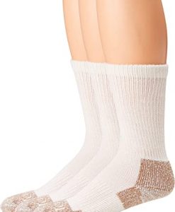 Terramar 3 Pack Steel Toe Work Sock - XLarge- White #11003-100XL