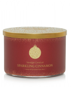 SPARKLING CINNAMON YANKEE CANDLE