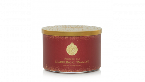 SPARKLING CINNAMON YANKEE CANDLE