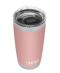 Yeti Rambler 20 Oz Tumbler With MagSlide Lid - Sandstone Pink #21071500926