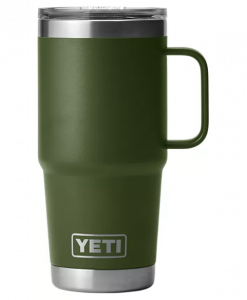 Yeti Rambler 20 Oz. Travel Mug with Stronghold Lid - Olive #21071500705