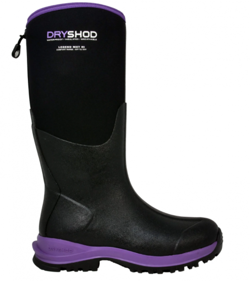 Dryshod Women's Legend MXT HI #LGX-WH-BKPP