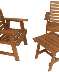 Leigh Country Sequoia Rustic Patio Set #TX 39050