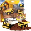 Schylling Tonka Metal Movers - Dump Truck And Bull Dozer #06039