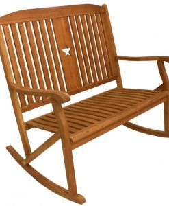 Leigh Country Sequoia Bench Rocker W/Star #TX 36102