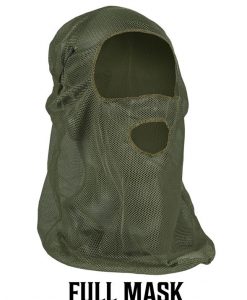 Bushnell OD Green Full Face Mesh Face Mask #PS6663