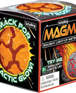 Schylling Magma Ball Squishy Light Up Meteorite #MGM