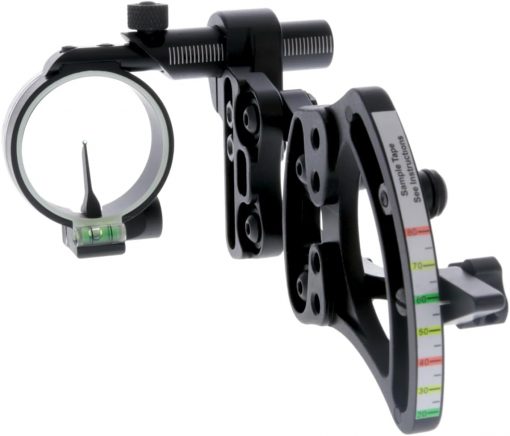 Truglo Pendulum 1-Pin 0.029" Black Bow Sight #TG700