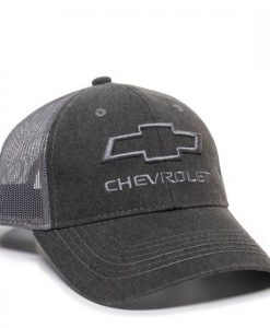 Outdoor Cap Chevy Logo Charcoal Hat #GEN09C