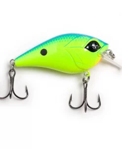 Googan Squad Flat Banger - Chartreuse Blue Back #1001GGS10004E