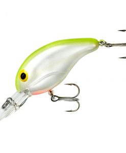 Bandit Deep Diver Crankbait - 1/4 Oz - Pearl - Chartreuse Back #BDT215