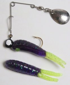 Betts Beetle Spin Split Tail 1/32 Oz Junebug #021ST-45