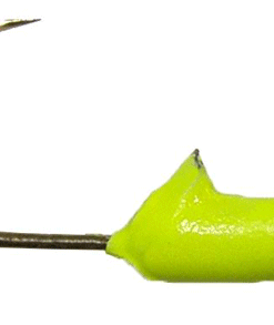 Big Bite Bait Jig Head Hook - 1/16 - Chartreuse Red Eye #BBJ116-02