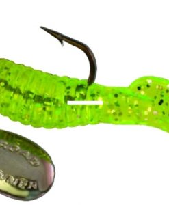 Road Runner Curly Tail Jig -1/16 Oz - Chartreuse #1602062