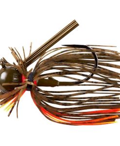 War Eagle Heavy Finesse Jig - 1/2 Oz Green Pump Orange #WE12HFJ121