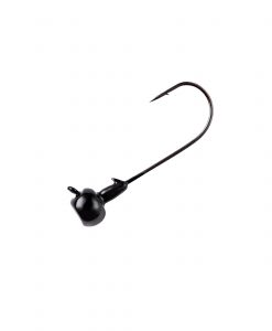 War Eagle Jig Head Worm -1/8 OZ Black #WESH318