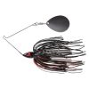 War Eagle Night Time Spinnerbait - 3/4 Oz Black Red #WE34PSBN38