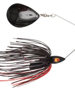 War Eagle Night Time Spinnerbait - Black Red #WE12PSBN38