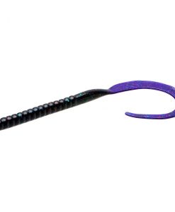 Zoom Ol Monster Worm - 10.5" Junebug Red Soft Baits #026-177