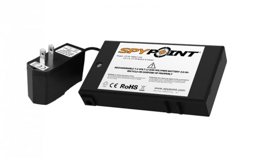 SpyPoint Lithium Battery Pack And Charger #LIT-C-8