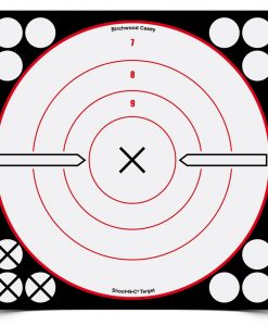 Birchwood Casey Shoot-N-C 8" White/Black Bull's Eye #E34802