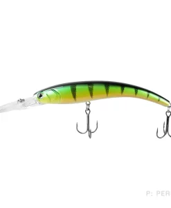 Fishlab 4" BIO Minnow Wobbler Bait Perch #BJC-4-P