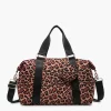 Jen & Co Rory Neoprene Duffle Cheetah Bag