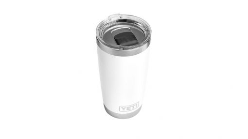 YETI Rambler 20oz Tumbler W/Magsl Lid White #21070060025