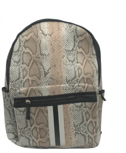 Girlie Girl Neoprene Backpack - Brown Snake #NP-5502BP