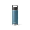 Yeti Rambler 26oz Bottle with Chug Cap Nordic Blue