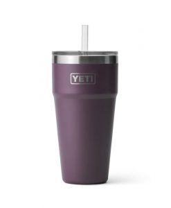 Yeti Rambler 26oz Stackable Cup with Straw Lid Nordic Purple