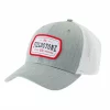 Fieldstone Patriotic Patch Hat Grey/White #R173