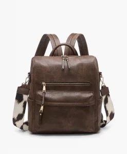 Jen & Co Amelia Backpack Coffee