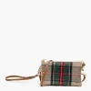 Jen & Co Riley Plaid Crossbody Tan