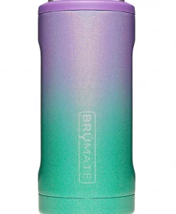 BruMate Hopsulator Slim 12oz. Can Cooler Glitter Mermaid #HS12GLTQO