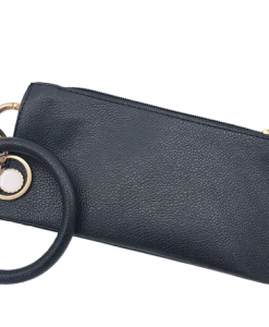 Girlie Girl Wristlet Clutch - Black #CL-8848