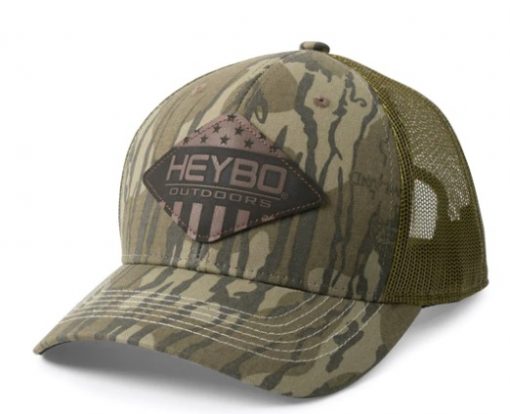 Heybo Merica Leather Patch Meshback Trucker #HEY7419