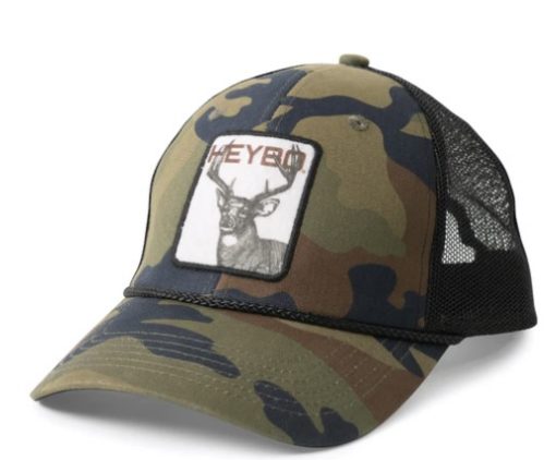 Heybo Old School Deer Trucker - Old School Camo #HEY7437