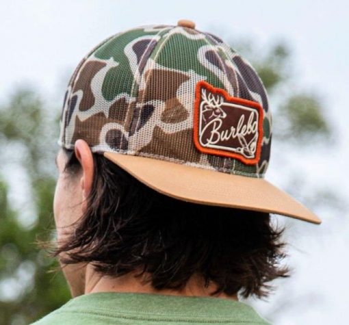 Burlebo Camo Mesh Patch Cap