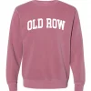 Old Row Pigment Dyed Premium Crewneck Maroon