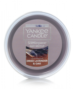 dried lavender and oak yankee