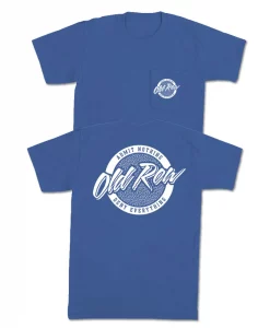 Old Row Tailgate Pocket Tee Blue